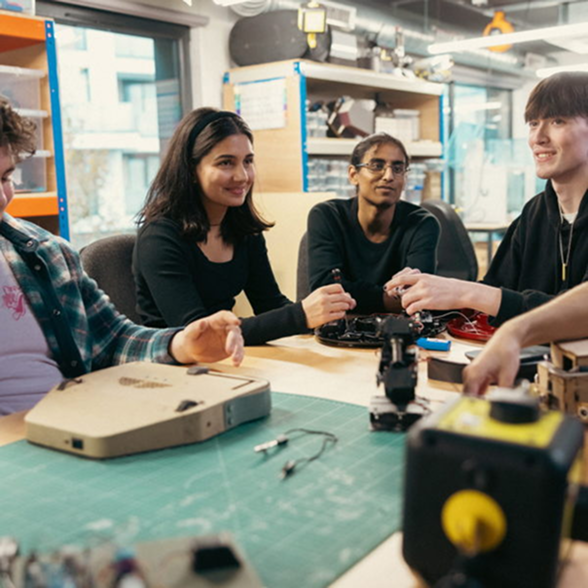 Learn through projects, not in lecture halls